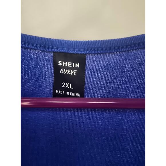 Women’s Clothing Lot 2 Dresses SHEIN Curve Plus 2XL + Apt 9 XL Abstract Print - Picture 2 of 4